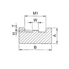 GC E 12 20X38 PROWADNICA PE UHMW